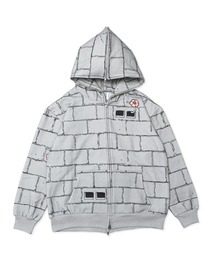 Chris Pyrate（クリスパイレート ）の「CHRIS PYRATE BRICK All ZIP HOODIE EMBROIDERED FLOWERS（パーカー）」