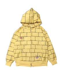 Chris Pyrate（クリスパイレート ）の「CHRIS PYRATE BRICK All ZIP HOODIE EMBROIDERED FLOWERS（パーカー）」