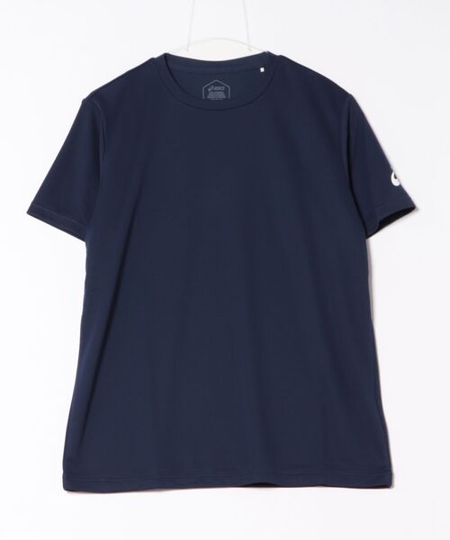 ASICS(アシックス)の「《ASICS》ドライ半袖シャツ(リサイクル素材)(Tシャツ/カットソー・メンズ・ネイビー/ホワイト/ブルー/ブラック・S/M/L/XL)」の3枚目の写真