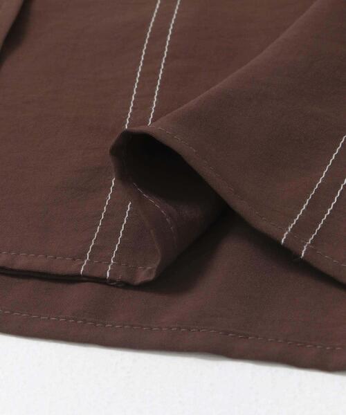 ITEMS URBANRESEARCH(アイテムズ アーバンリサーチ)の「Vネックステッチブラウス(シャツ/ブラウス・レディース・ブラック/ブラウン/ホワイト・FREE)」の13枚目の写真