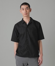 9145 Zucca ズッカ 半袖デザインブラウス M 無地 日本製 清楚 ZUCCa - 【日本製】zucca 綿 麻 変形 ゆったり カットソー 半袖