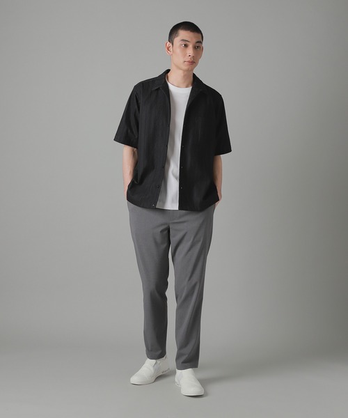 ZUCCa（ズッカ）の「デニムチュールエンブロイダリー / シャツ / S（シャツ/ブラウス・メンズ・ブラック/ネイビー・M size）」の6枚目の写真