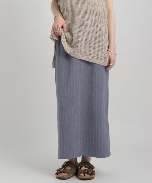 GEORGE'S（ジョージズ）の「イージーナロースカート（スカート・レディース・ネイビー/グレー・MEDIUM/SMALL）」の2枚目の写真