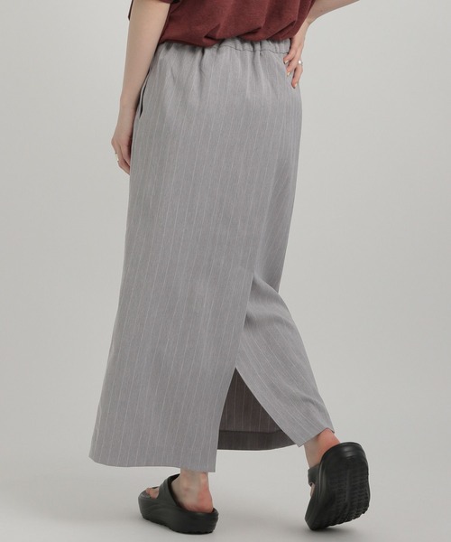 GEORGE'S（ジョージズ）の「イージーナロースカート（スカート・レディース・ネイビー/グレー・MEDIUM/SMALL）」の8枚目の写真