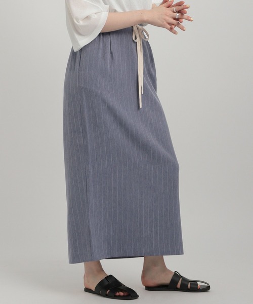 GEORGE'S（ジョージズ）の「イージーナロースカート（スカート・レディース・ネイビー/グレー・MEDIUM/SMALL）」の14枚目の写真