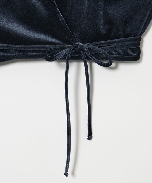 Steven Alan(スティーブンアラン)の「<Steven Alan>ベロア カシュクール ベスト(ベスト・レディース・ネイビー/ダークグレー・FREE)」の10枚目の写真