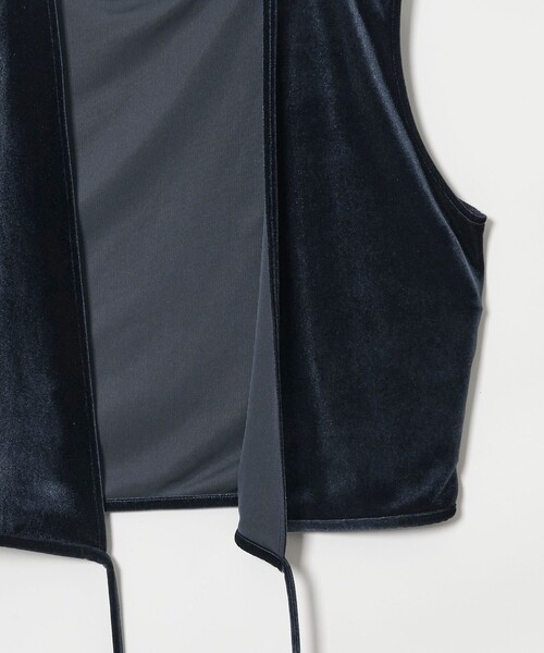 セール】＜Steven Alan＞ベロア カシュクール ベスト（ベスト