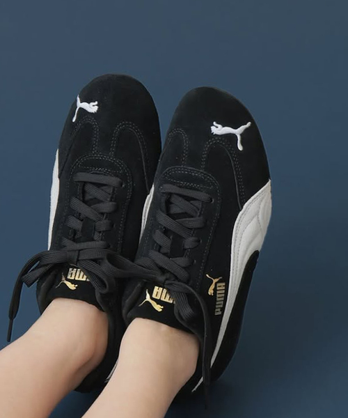 PUMA(プーマ)の「《追加》【PUMA / プーマ】SPEEDCAT OG:スニーカー(スニーカー・レディース・ブラック/ベージュ・24cm/23.5cm/23cm/25cm/24.5cm)」の3枚目の写真