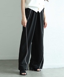 Sawa a la mode（サワアラモード）の「パイピングラインスウェットパンツ（スウェットパンツ）」