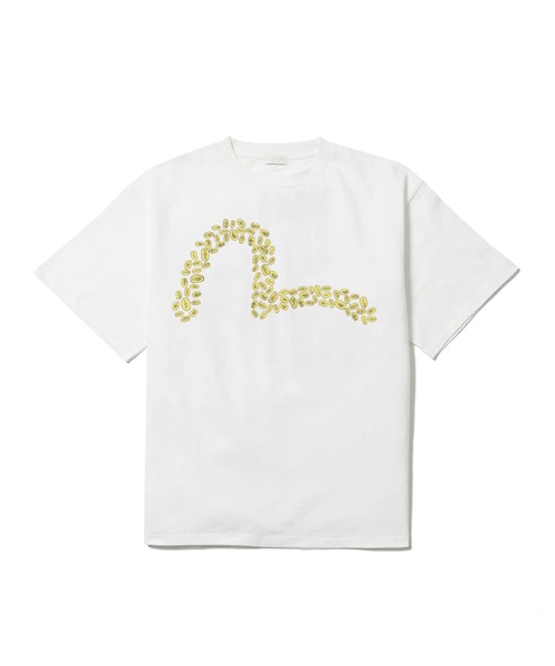 EVISU（エヴィス）の「SS TEE(xEVISU )（Tシャツ/カットソー・メンズ・ホワイト/ブラック・L）」の4枚目の写真