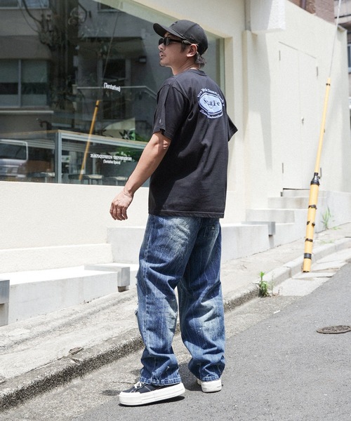 #Re:room(リルーム)の「ロゴフォームプリントTシャツ(Tシャツ/カットソー・メンズ・ブラック/オフホワイト・S-M/M-L/L-XL)」の19枚目の写真
