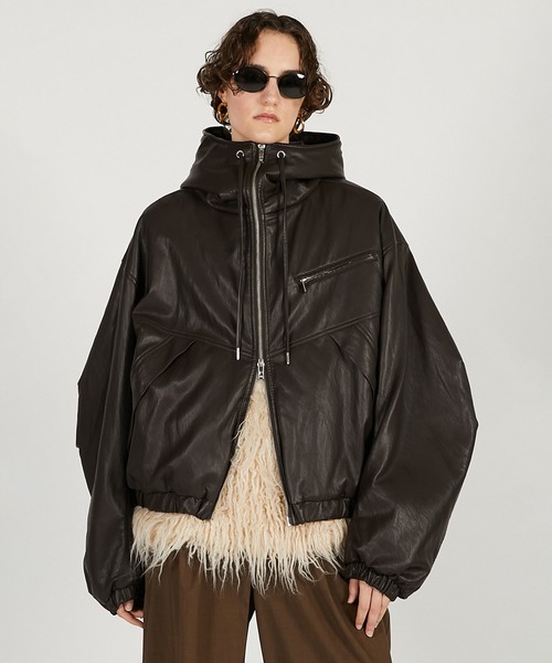 ロングファーミニスカート / Long Faux Mini Skirt（スカート）｜PRANK