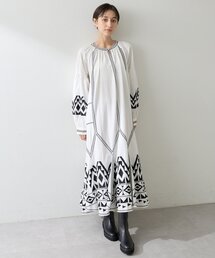 Whim Gazette　ウィム ガゼット　ワンピース　マキシワンピース　ロング Whim Gazette(ウィム ガゼット)の【長谷川京子さんコラボ