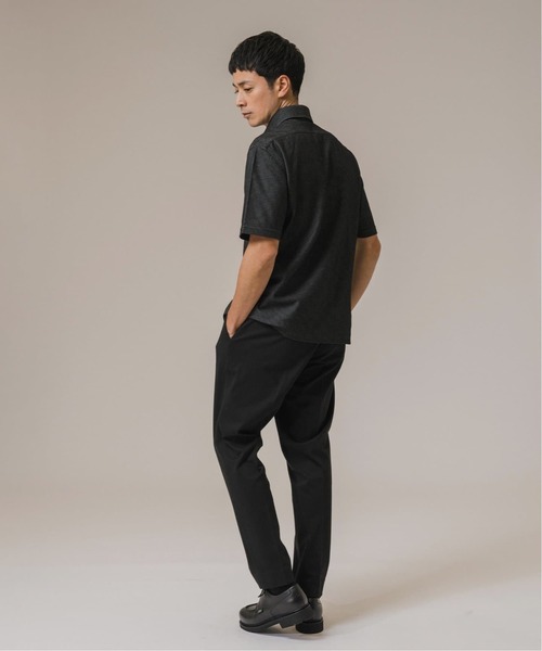 EDIFICE（エディフィス）の「《追加》"吸水速乾＆高通気機能" COOLMAX ハニカムボーダー ポロシャツ2（ポロシャツ・メンズ・ブラック/ブルー系その他/ネイビー/グレー・SMALL/X-LARGE/LARGE/MEDIUM）」の8枚目の写真