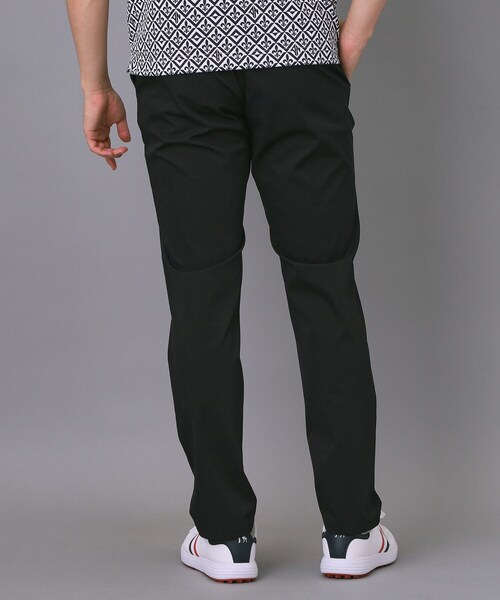 セール】【新レーベル ADABAT NAVY】ストレッチツイルテーパードパンツ