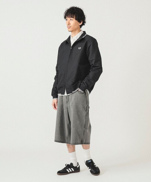 【 新品・未使用品】FREDPERRY ハリントンジャケット 希少 定価5.5万 FRED PERRY ブルゾン アウター 「別注」FRED / ハリントン