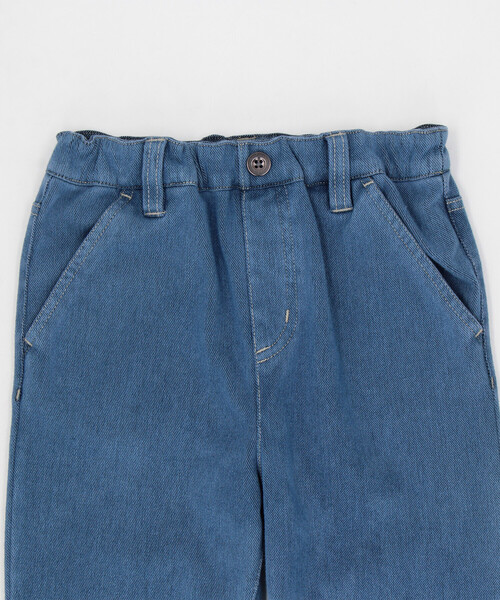 COMME CA ISM（コムサイズム）の「のびのびパンツ（その他パンツ・キッズ・インディゴブルー/ブラック・140cm/130cm/120cm/110cm/100cm/150cm）」の4枚目の写真
