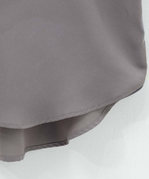 NAVY（ネイビー）の「nAvy スキッパーブラウス（シャツ/ブラウス・レディース・ブラック/グレー/ホワイト/ネイビー・M/L）」の6枚目の写真