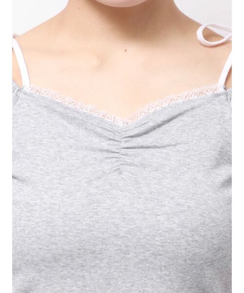 jouetie(ジュエティ)の「2WAYオフショルレースドッキングリボントップス(Tシャツ/カットソー・レディース・ブラック/グレー/ブルー・MEDIUM)」の22枚目の写真