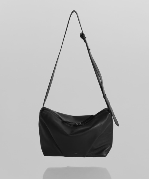 YArKA/ヤーカ】real leather fold and bend tuck 2way bag [tdht5