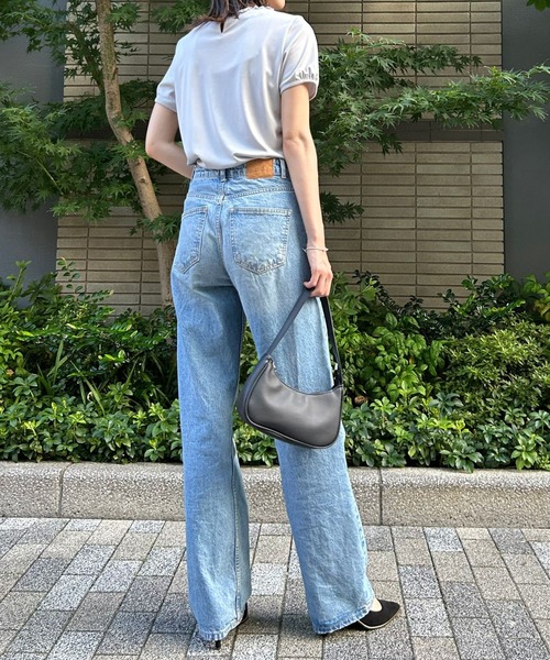 etre pret（エトレプレ）の「胸元フリル半袖ニット（Tシャツ/カットソー・レディース・グレー/ブラック・5号/7号/9号/11号/13号）」の13枚目の写真