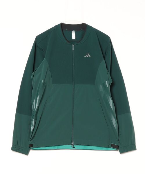 防風フルジップジャケット【adidas Golf/アディダスゴルフ】（ナイロン