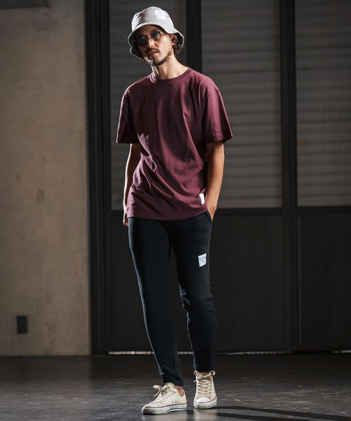wjk reluxe（ダブルジェーケーリラックス）の「mt9880-open end yarn short sleeve cut sew Tシャツ(WR25W-29)（Tシャツ/カットソー・メンズ・バーガンディー/ホワイト/ブラック・XL/L/M/S）」の8枚目の写真