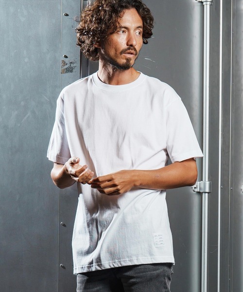 wjk reluxe（ダブルジェーケーリラックス）の「mt9880-open end yarn short sleeve cut sew Tシャツ(WR25W-29)（Tシャツ/カットソー・メンズ・バーガンディー/ホワイト/ブラック・XL/L/M/S）」の9枚目の写真