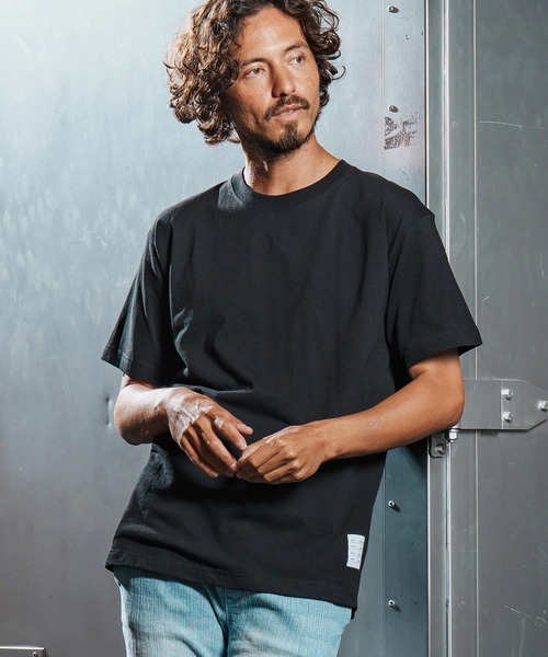 wjk reluxe（ダブルジェーケーリラックス）の「mt9880-open end yarn short sleeve cut sew Tシャツ(WR25W-29)（Tシャツ/カットソー・メンズ・バーガンディー/ホワイト/ブラック・XL/L/M/S）」の14枚目の写真
