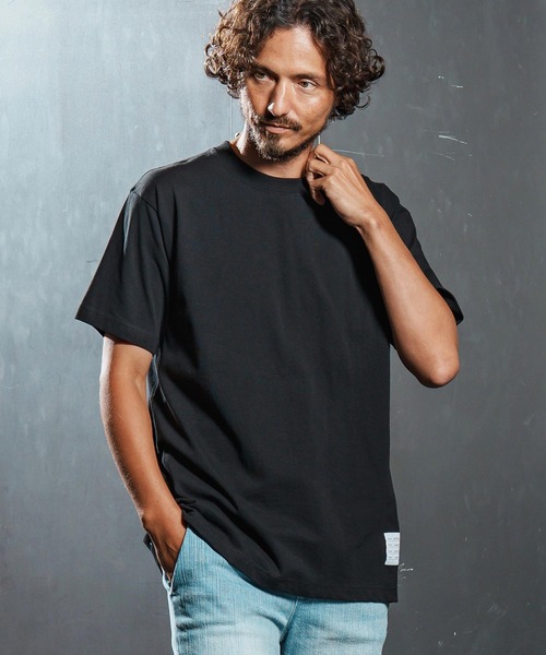 wjk reluxe（ダブルジェーケーリラックス）の「mt9880-open end yarn short sleeve cut sew Tシャツ(WR25W-29)（Tシャツ/カットソー・メンズ・バーガンディー/ホワイト/ブラック・XL/L/M/S）」の16枚目の写真