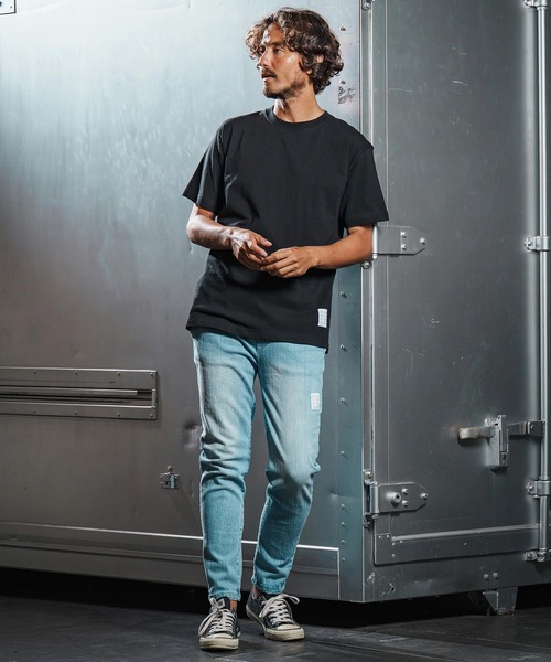 wjk reluxe（ダブルジェーケーリラックス）の「mt9880-open end yarn short sleeve cut sew Tシャツ(WR25W-29)（Tシャツ/カットソー・メンズ・バーガンディー/ホワイト/ブラック・XL/L/M/S）」の18枚目の写真