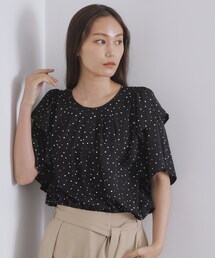 ドットフリルブラウス」に該当するシャツ/ブラウスファッション