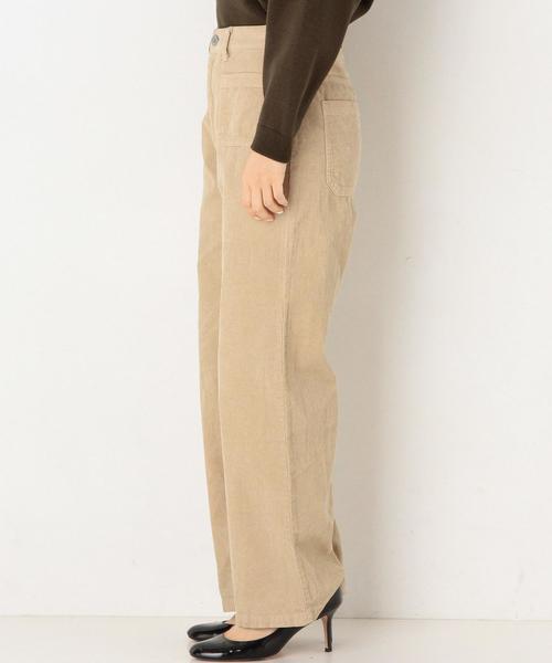Another Edition(アナザーエディション)の「コーデュロイワイドパンツ/AEBC CORD WIDE PT◆(その他パンツ・レディース・ベージュ/ブラウン・MEDIUM/SMALL)」の5枚目の写真