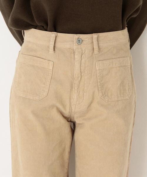 Another Edition(アナザーエディション)の「コーデュロイワイドパンツ/AEBC CORD WIDE PT◆(その他パンツ・レディース・ベージュ/ブラウン・MEDIUM/SMALL)」の7枚目の写真