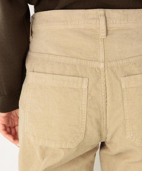 Another Edition(アナザーエディション)の「コーデュロイワイドパンツ/AEBC CORD WIDE PT◆(その他パンツ・レディース・ベージュ/ブラウン・MEDIUM/SMALL)」の9枚目の写真