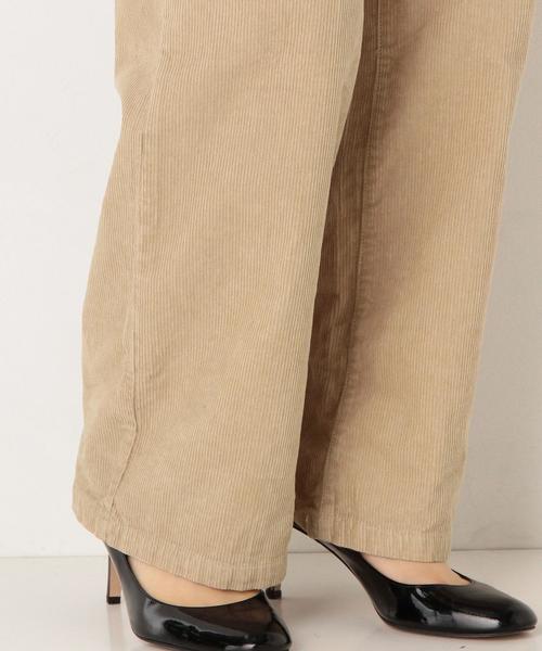 Another Edition(アナザーエディション)の「コーデュロイワイドパンツ/AEBC CORD WIDE PT◆(その他パンツ・レディース・ベージュ/ブラウン・MEDIUM/SMALL)」の10枚目の写真