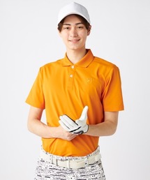【FILA GOLF/フィラゴルフ】半袖ポロシャツ ゴルフ 吸汗速乾 UVカット