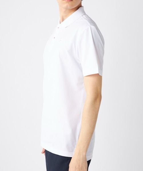 FILA GOLF(フィラゴルフ )の「【FILA GOLF/フィラゴルフ】半袖ポロシャツ ゴルフ 吸汗速乾 UVカット(シャツ/ブラウス・メンズ・ブラック/ネイビー/グレー/カーキ/オレンジ/ブルー・LARGE/X-LARGE/MEDIUM/XX-LARGE)」の10枚目の写真