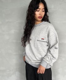 NANGA | [NANGA/ナンガ] 別注 ワンポイントロゴ刺繍 ジップポケットスウェット(スウェット)