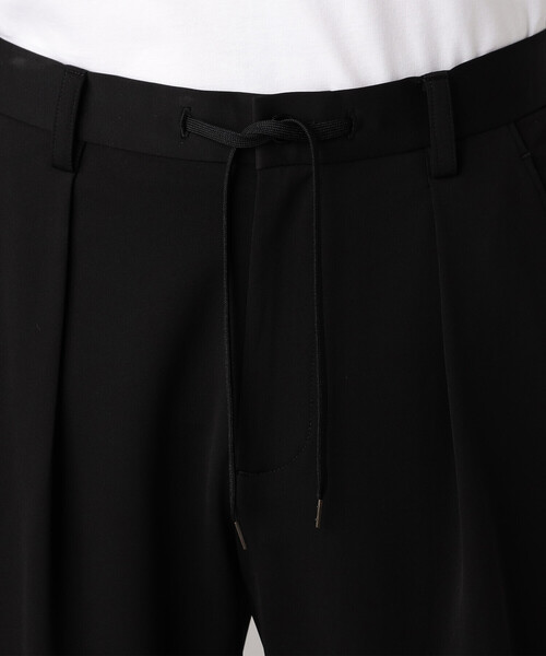 COMME CA MEN(コムサメン)の「ソロテックス レーヨンフィラメント ワンタックテーパードパンツ(その他パンツ・メンズ・ベージュ/ブラック/ダークブラウン・L/M)」の5枚目の写真