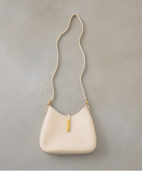 NEUNA（ヌナ）の「【ポーチ付き！】ラウンドトートバッグ（ショルダーバッグ・レディース・ブラウン/グレー/アイボリー/ブラック/カーキ・FREE）」の11枚目の写真