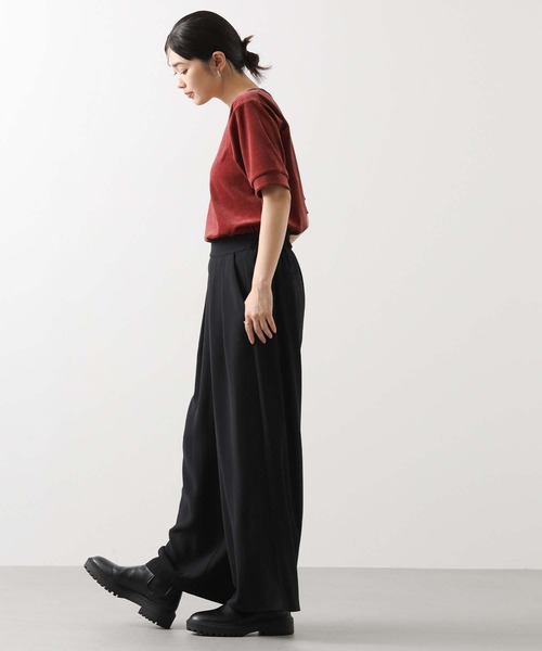 Gready Brilliant（グレディブリリアン）の「２タックワイドパンツ（その他パンツ・レディース・ブラック/グレイッシュベージュ/ブラウン・36/38）」の5枚目の写真