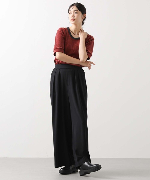 Gready Brilliant（グレディブリリアン）の「２タックワイドパンツ（その他パンツ・レディース・ブラック/グレイッシュベージュ/ブラウン・36/38）」の7枚目の写真