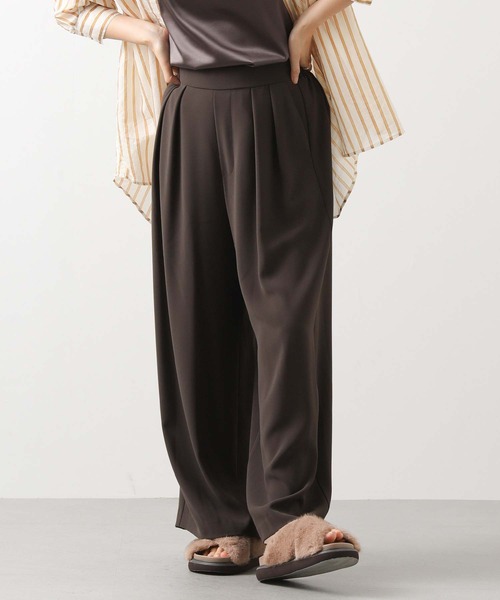 Gready Brilliant（グレディブリリアン）の「２タックワイドパンツ（その他パンツ・レディース・ブラック/グレイッシュベージュ/ブラウン・36/38）」の15枚目の写真