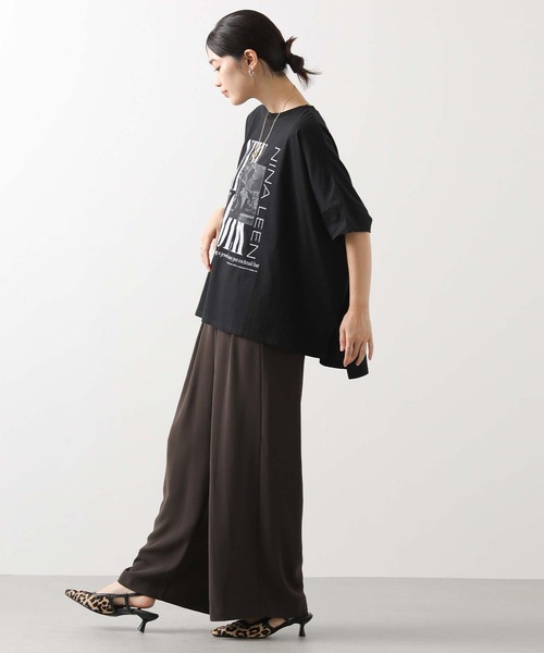 Gready Brilliant（グレディブリリアン）の「２タックワイドパンツ（その他パンツ・レディース・ブラック/グレイッシュベージュ/ブラウン・36/38）」の19枚目の写真