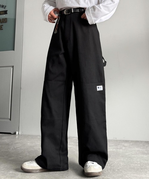 Classical Origin(クラシカルオリジン)の「ダブルニー仕様ペインターワークパンツ/Double Knee Painter Work Pants(チノパンツ・メンズ・ブラック/ベージュ/インディゴブルー・LARGE/MEDIUM/SMALL)」の8枚目の写真