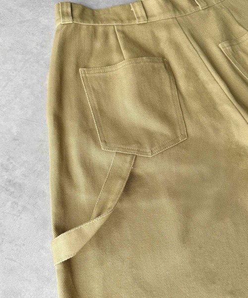 Classical Origin(クラシカルオリジン)の「ダブルニー仕様ペインターワークパンツ/Double Knee Painter Work Pants(チノパンツ・メンズ・ブラック/ベージュ/インディゴブルー・LARGE/MEDIUM/SMALL)」の21枚目の写真