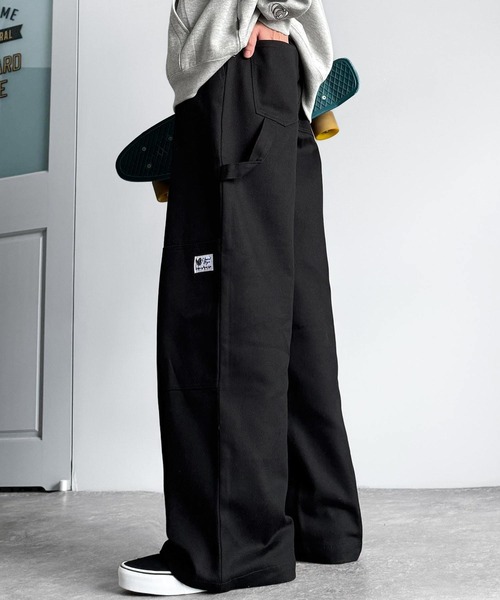 Classical Origin(クラシカルオリジン)の「ダブルニー仕様ペインターワークパンツ/Double Knee Painter Work Pants(チノパンツ・メンズ・ブラック/ベージュ/インディゴブルー・LARGE/MEDIUM/SMALL)」の22枚目の写真