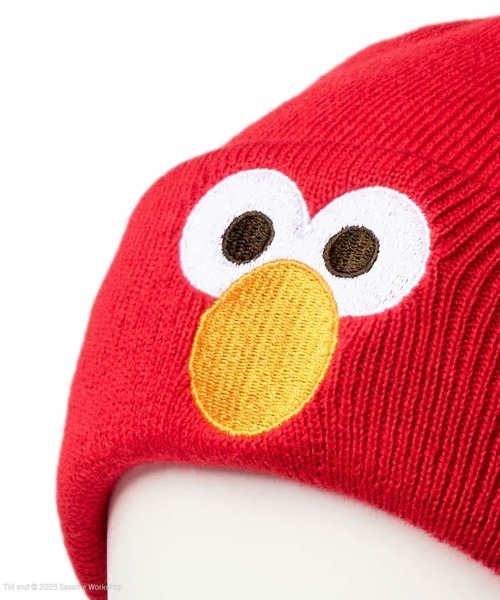 NEW ERA（ニューエラ）の「【NEW ERA】Kid's ベーシック カフニット SESAME STREET セサミストリート FACE [SSL]（ニットキャップ/ビーニー・キッズ・ブルー/レッド・F）」の10枚目の写真