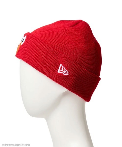NEW ERA（ニューエラ）の「【NEW ERA】Kid's ベーシック カフニット SESAME STREET セサミストリート FACE [SSL]（ニットキャップ/ビーニー・キッズ・ブルー/レッド・F）」の12枚目の写真